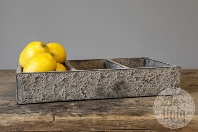 3 vaks tray Dille | Earth finish