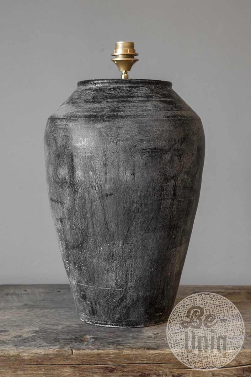 Kruiklamp Aren | rustic black | excl. kap
