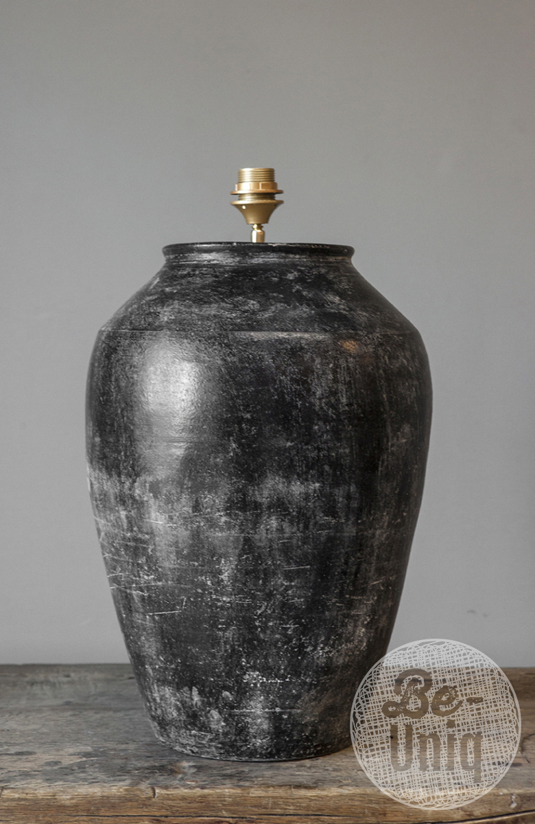 Kruiklamp Loa | rustic black | excl. kap