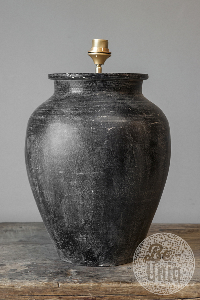 Kruiklamp Nia | rustic black | excl. kap