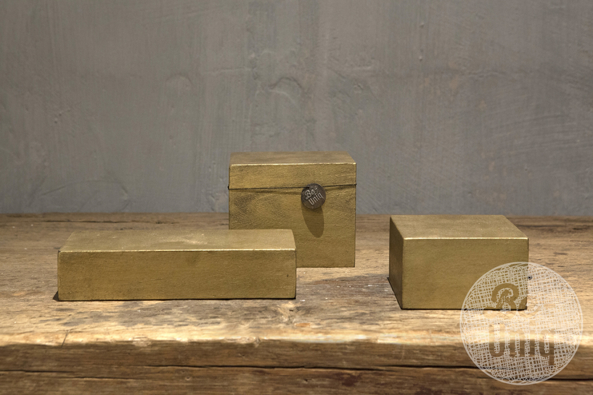 Presentatie display L | Vintage gold