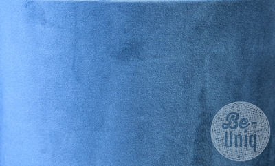 Tafellamp Jin | incl. kap velours blauw