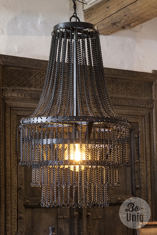 Landelijk metalen hanglamp | Katie