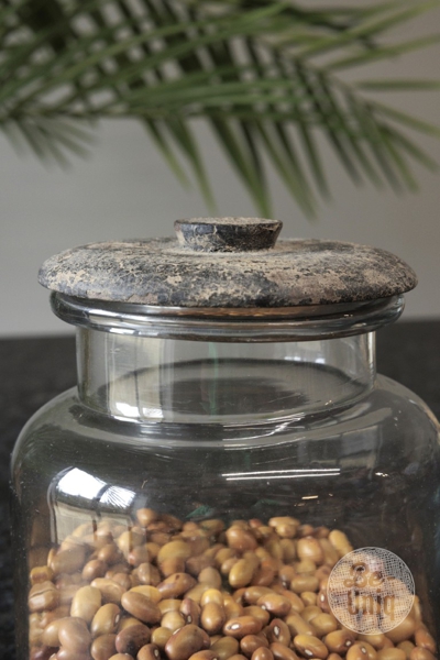 Glazen voorraadpot | Medium