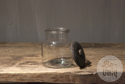 Glazen voorraadpot | Medium