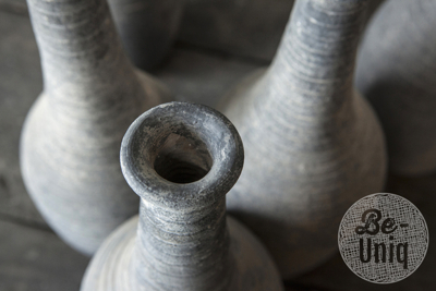 Clay bottle Emily medium | cement 