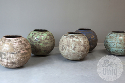 Metalen pot | kleurenmix