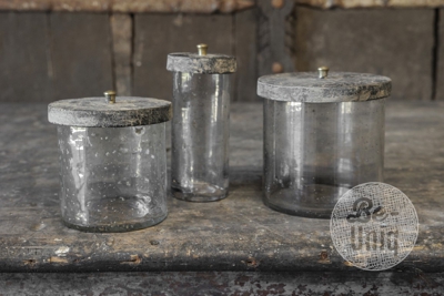 Glazen pot met deksel Lotte | medium