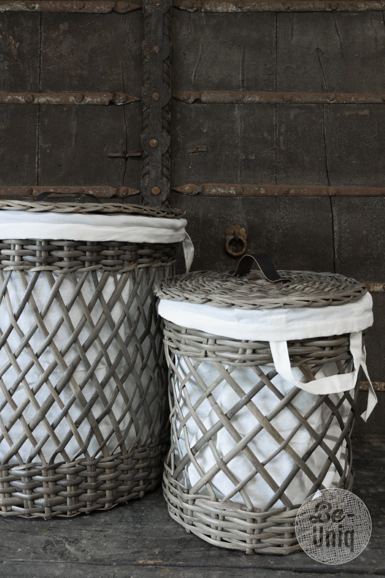 Set/2 wasmanden Alma | rattan grey