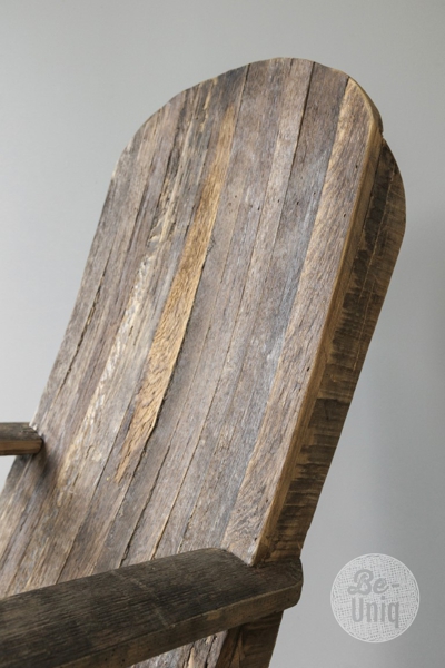 Oud houten fauteuil | India