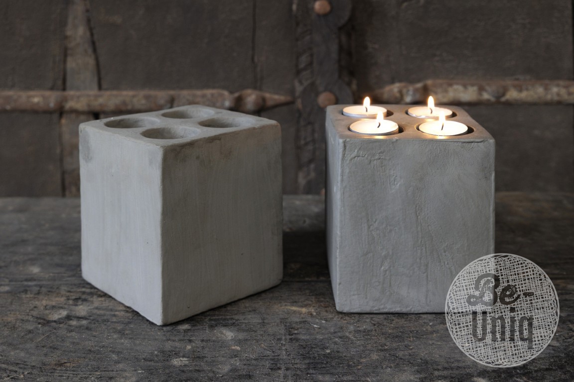 Candle holder 4-light | Organic Collection