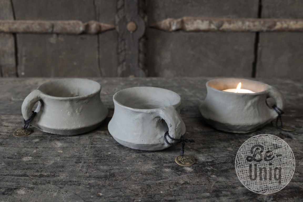  Candle holder jar | Organic Collection