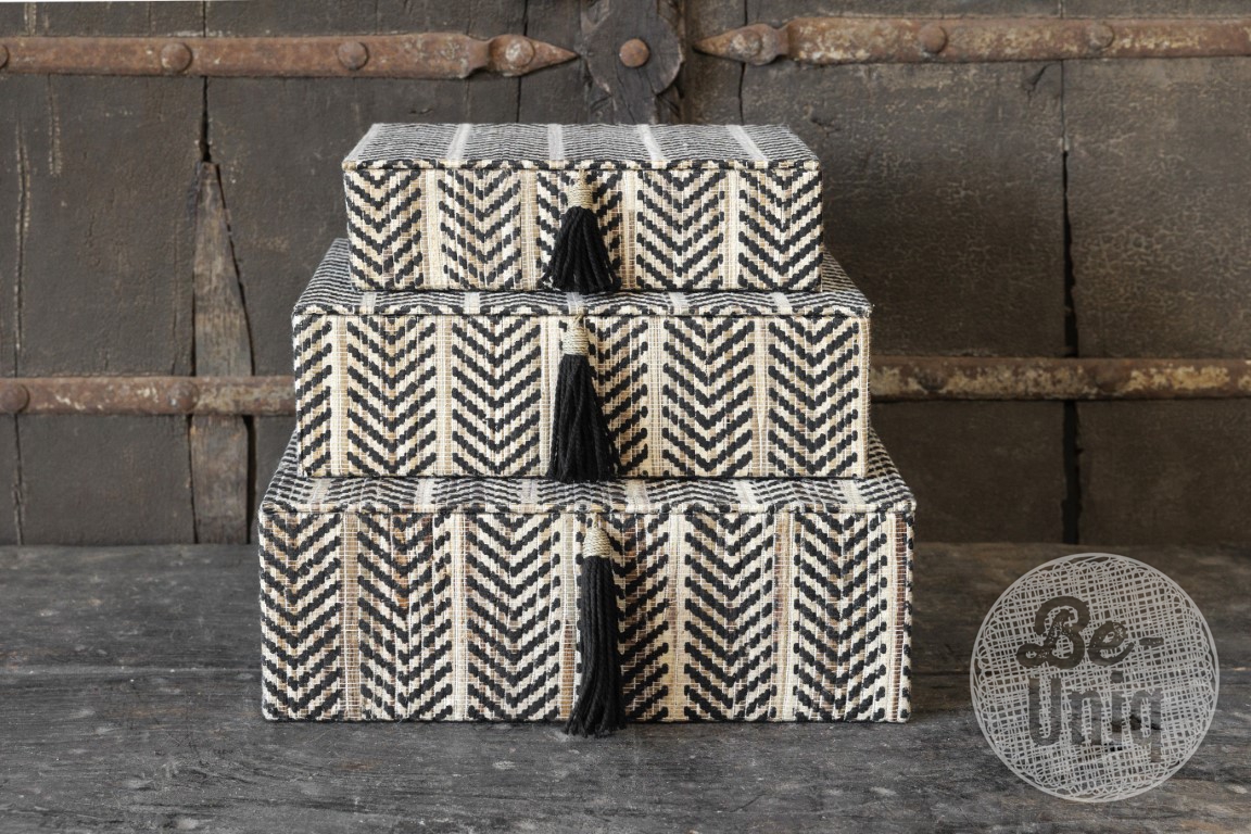 Storage boxes set/3 | Oblique design