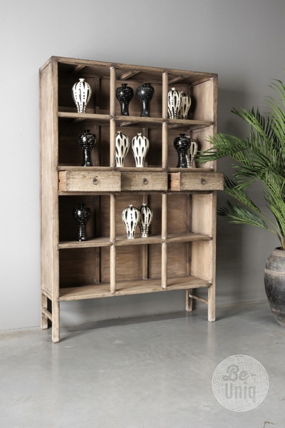 Boekenkast oud hout | China