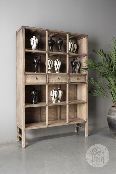 Boekenkast oud hout | China