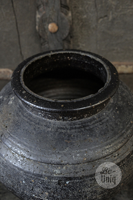 Antieke claypot | India