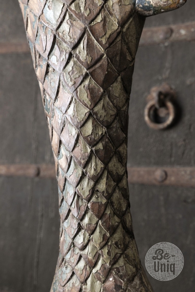 Authentieke houten vis
