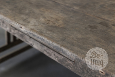 Authentieke eettafel/bureau met la | Indonesie