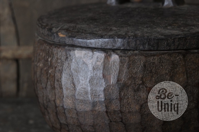 Authentieke bowl met deksel