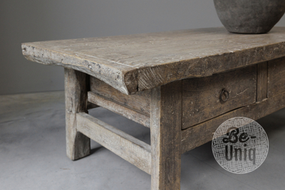 Oude salontafel 2 lade | China