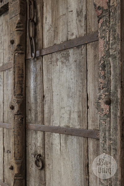 Oude deur | India